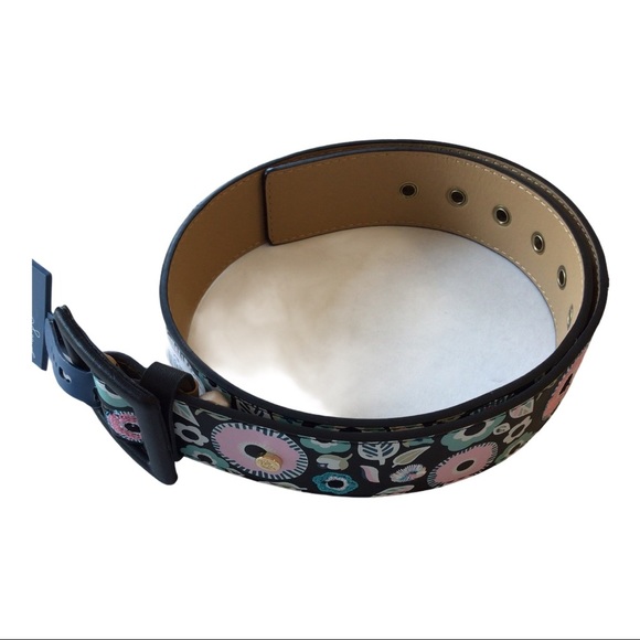 NEW! Libby Edelman Embroidered Floral Belt - Picture 3 of 7